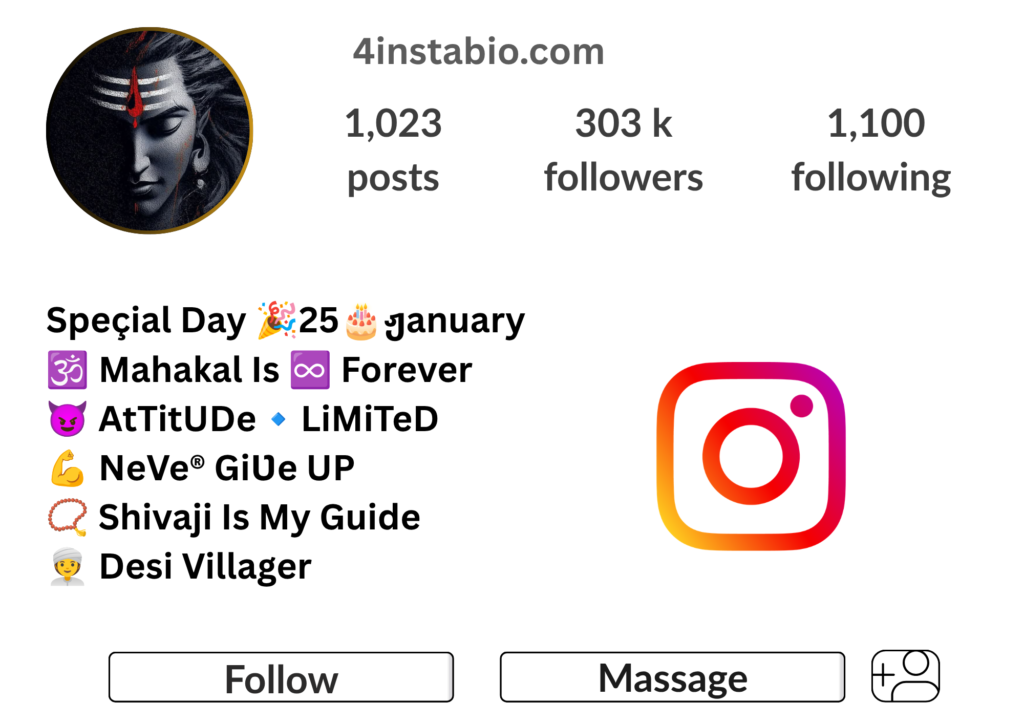 Mahakal Bio For Instagram