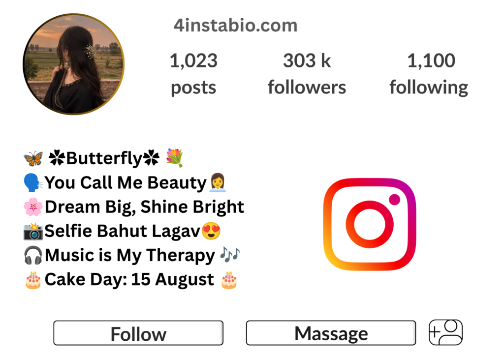 Instagram Bio for Girls