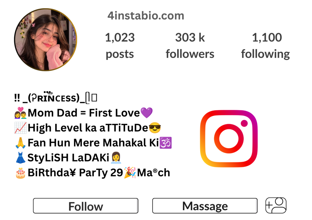 Instagram Bio for Girls