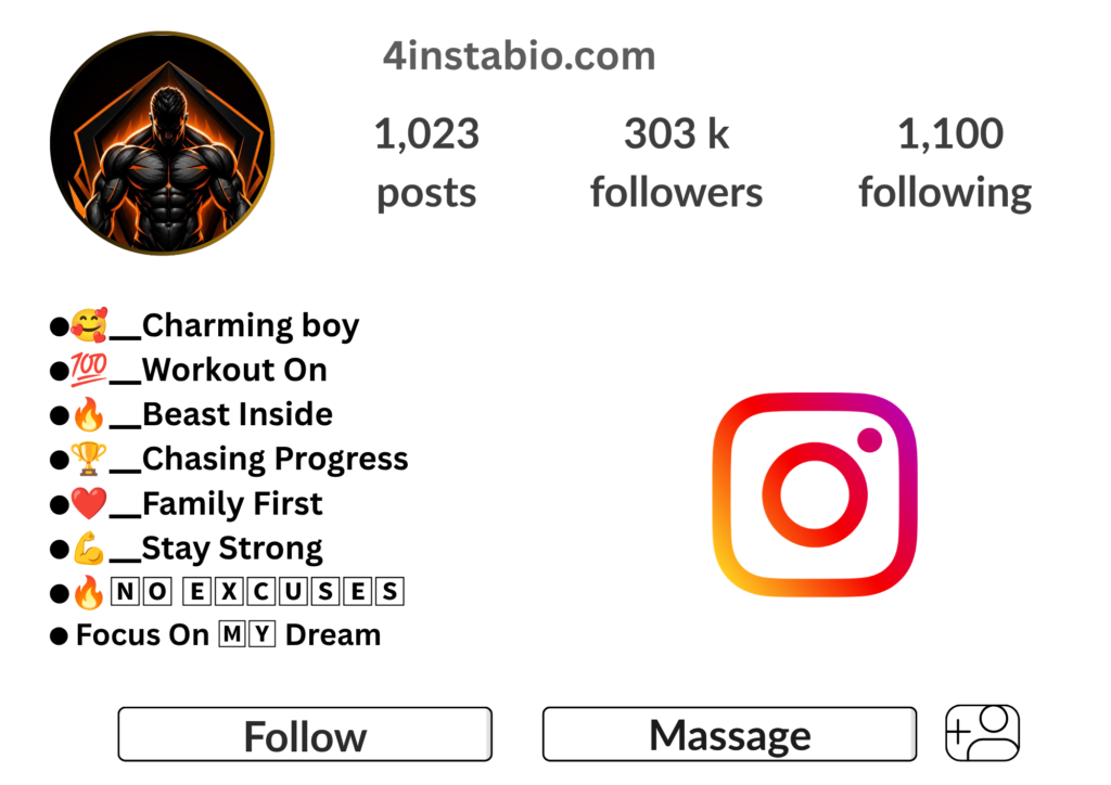 Best Gym Bio For Instagram