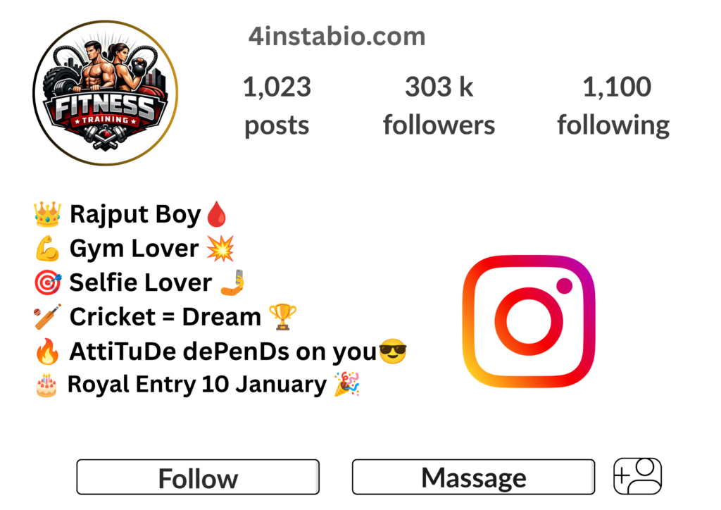 Best Gym Bio For Instagram