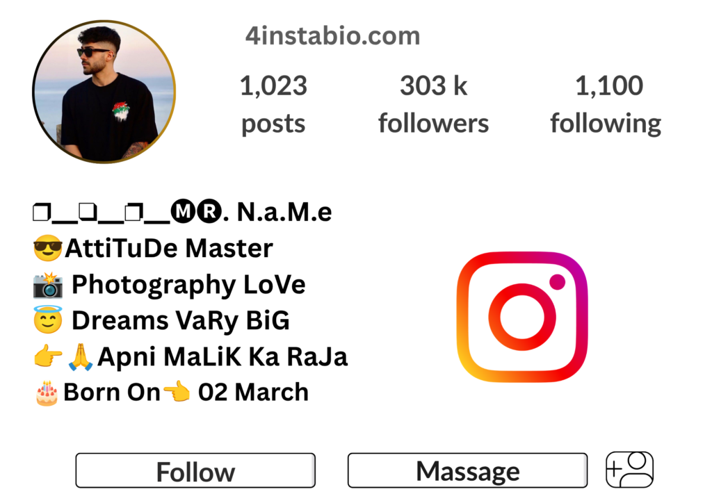 Instagram Bio For Boys