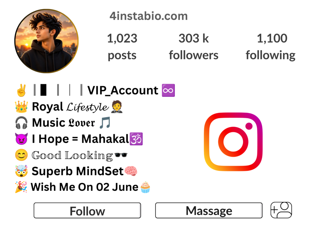 Instagram Bio For Boys