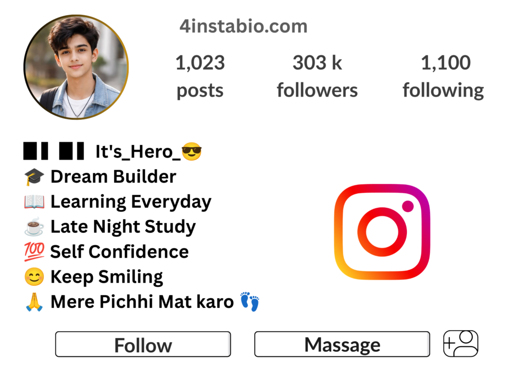 Student Bio For Instagram