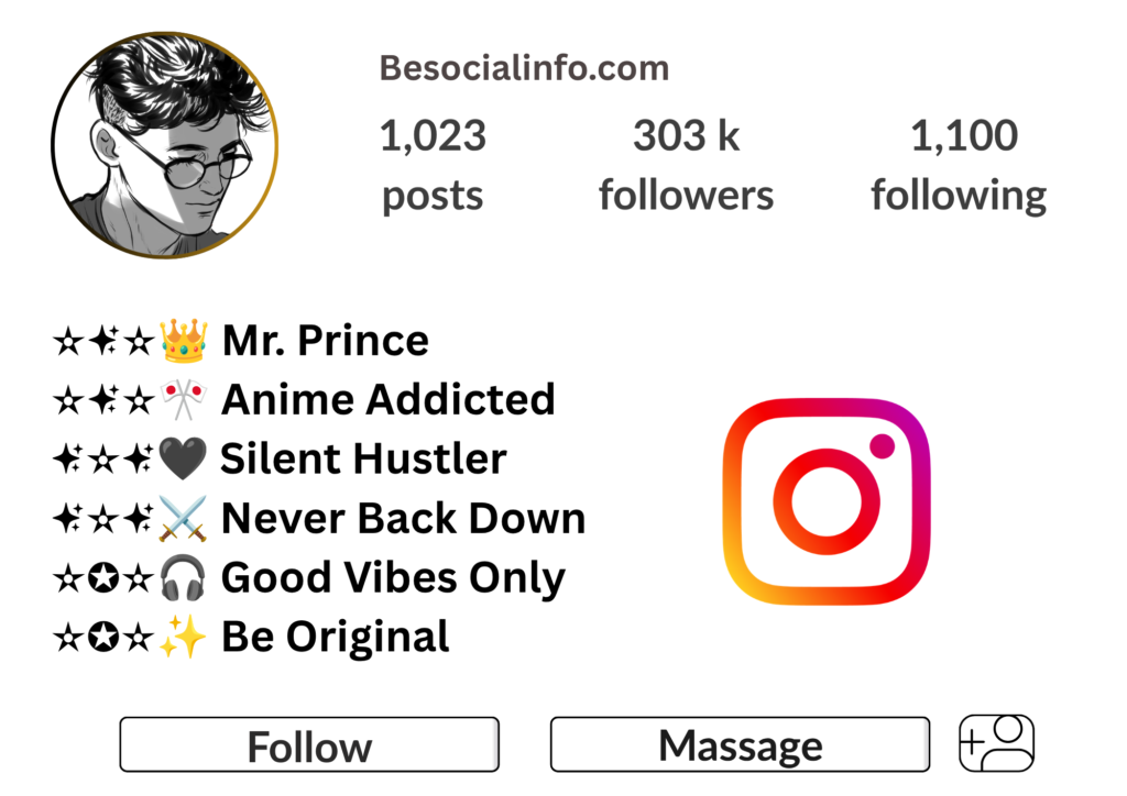 Anime Bio For Instagram