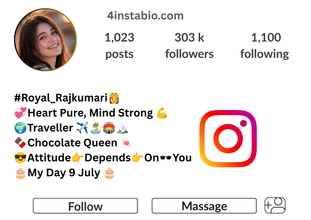 Instagram Bio for Girls
