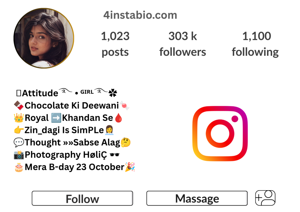 Instagram Bio for Girls