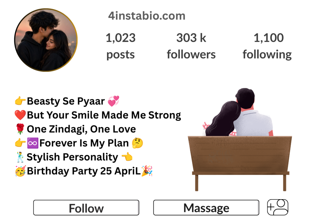 Best love bio for Instagram