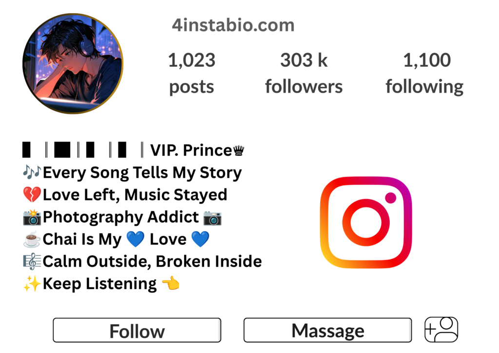Music Bio For Instagram
