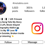 Music Bio For Instagram