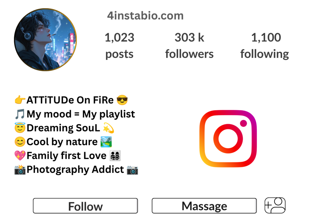 Music Bio For Instagram