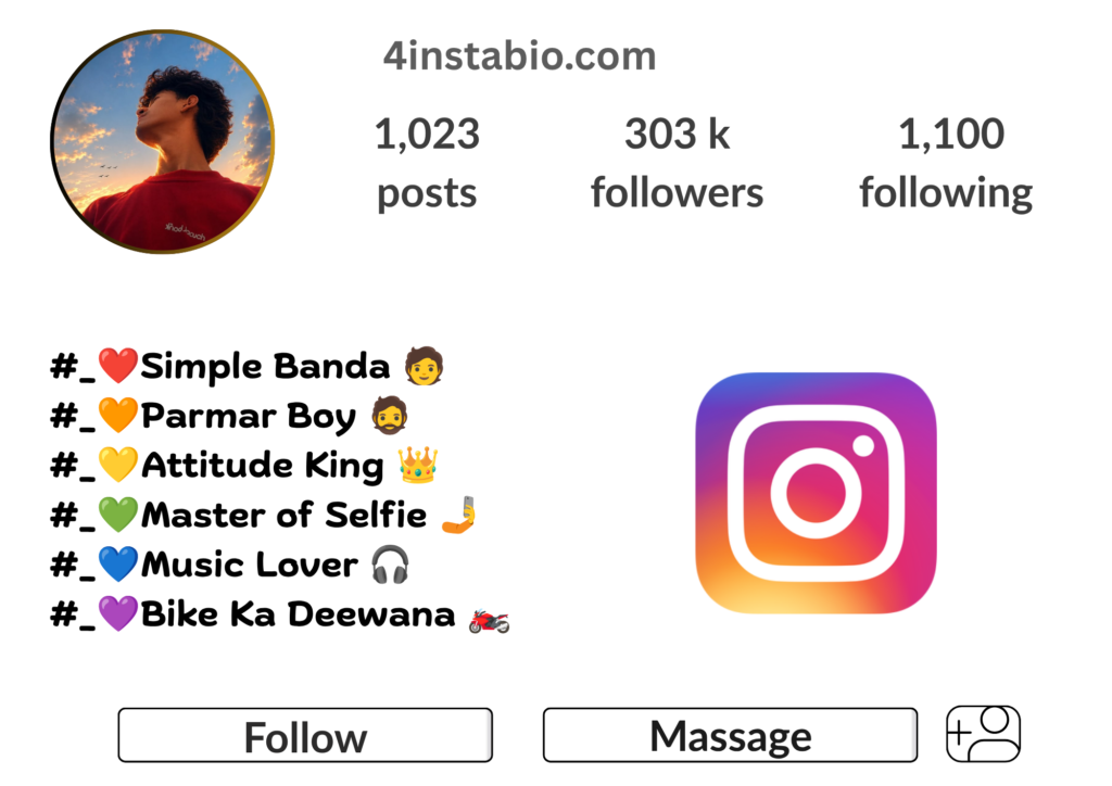 Parmar Bio For Instagram