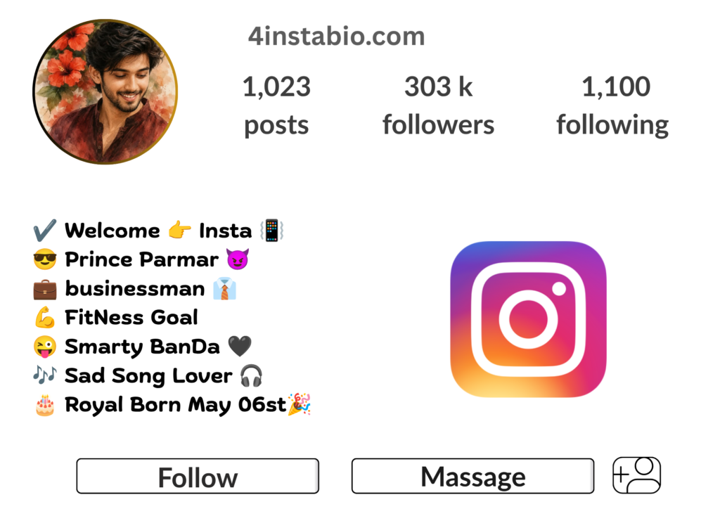 Parmar Bio For Instagram