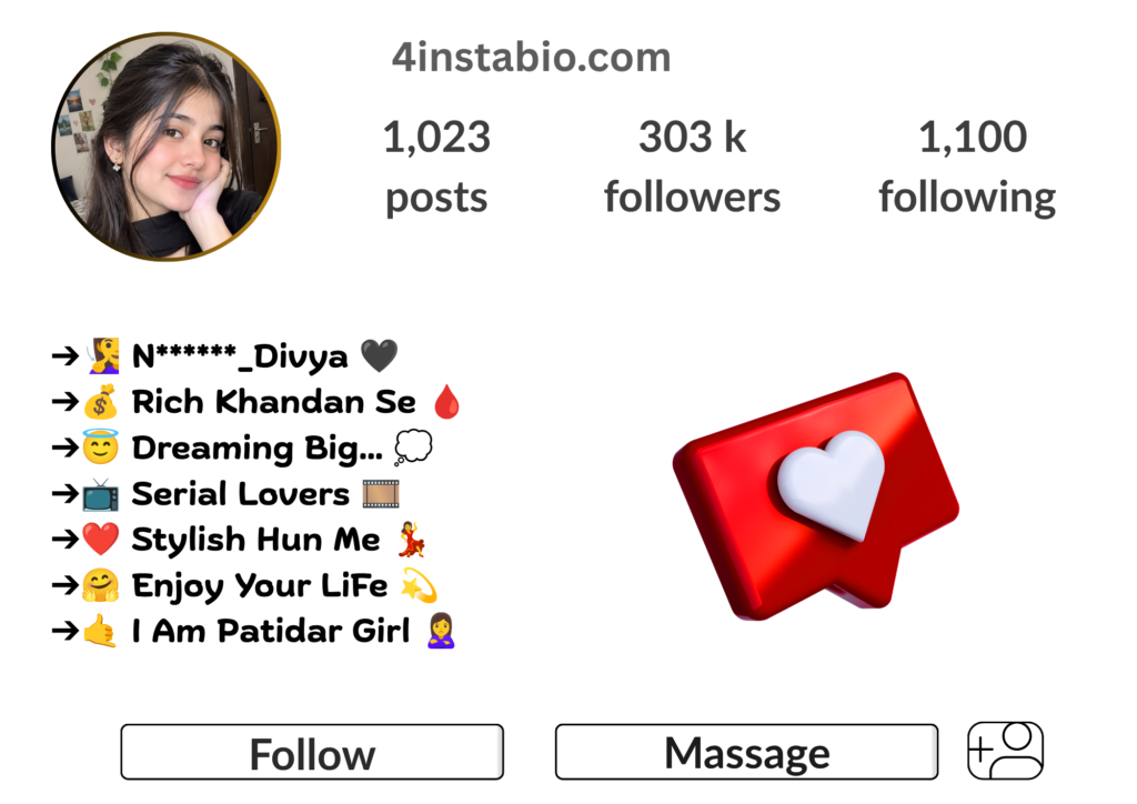 Patel Bio For Instagram