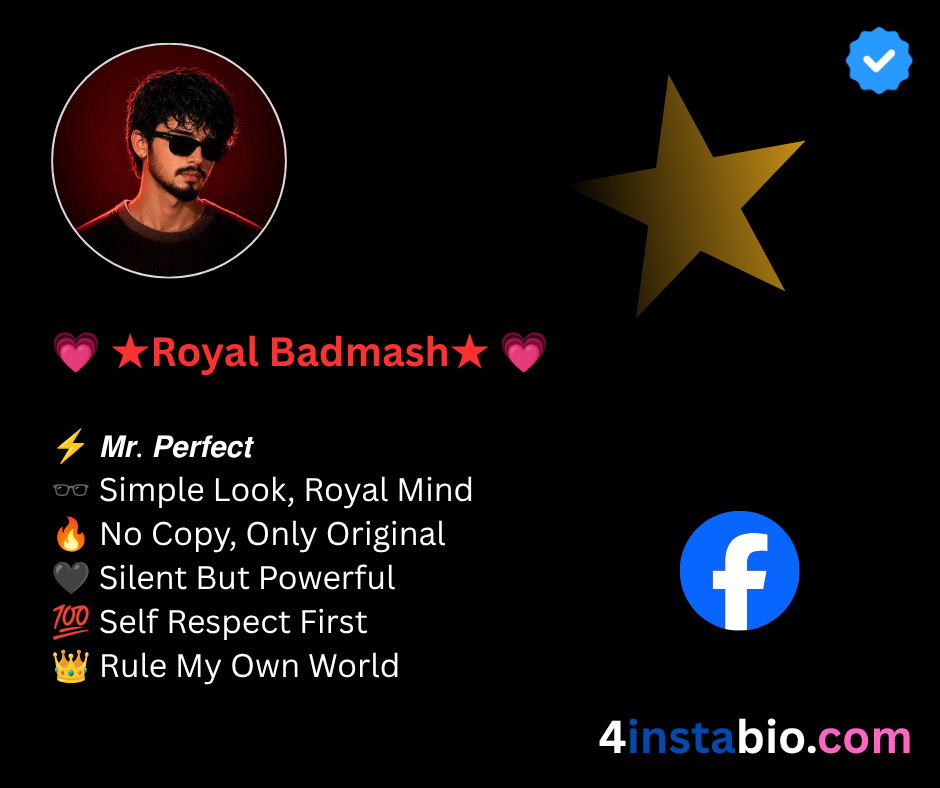Best Facebook Bio For Boys